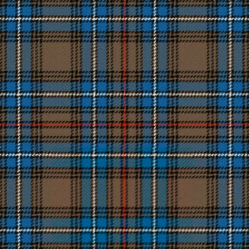 Cockburn Brown Ancient Tartan swatch