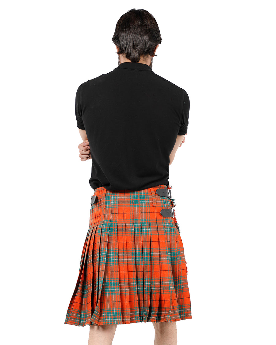 Back look of Cumming Bespoke kilt