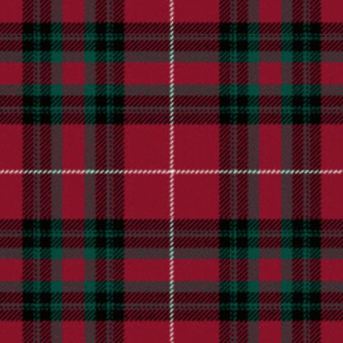 Hunter of Bute Tartan swatch