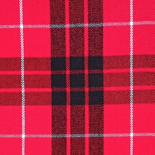 Munro Black and Red Tartan swatch