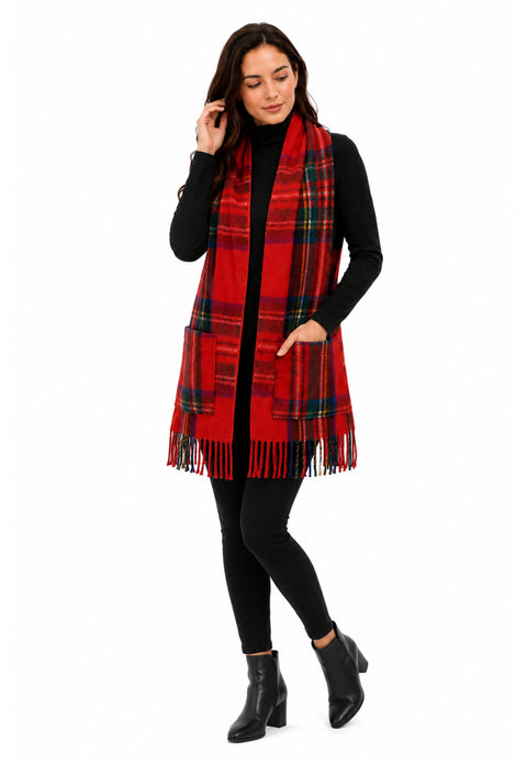 Tartan Pocket Scarf