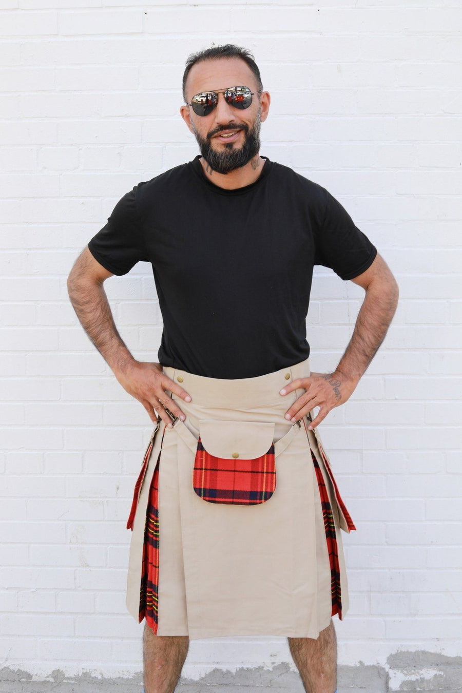 Red Midnight Hybrid Kilt