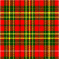 Leask tartan swatch