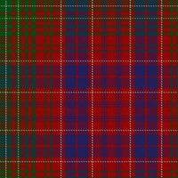 Lumsden tartan swatch