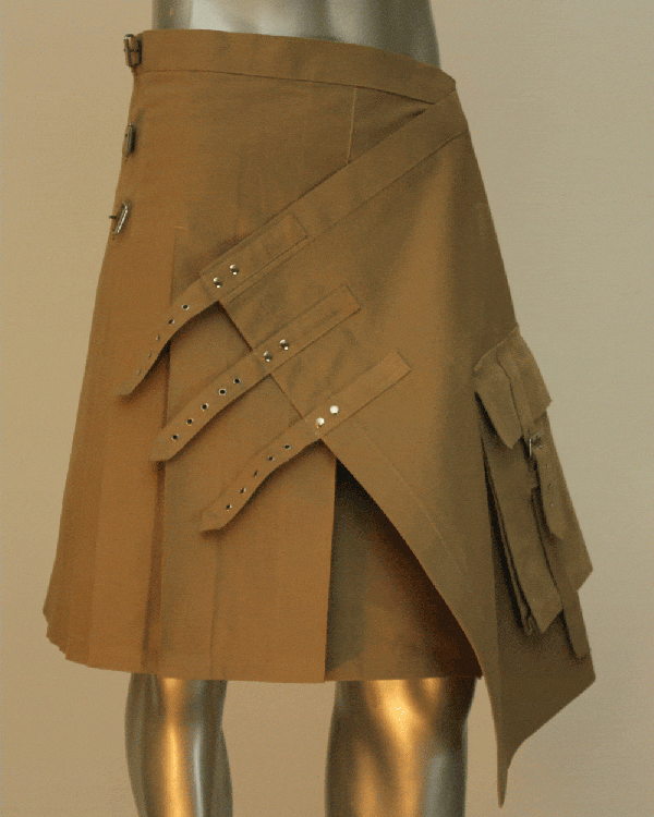 Brutal Grace Kilt For Active Men - Open