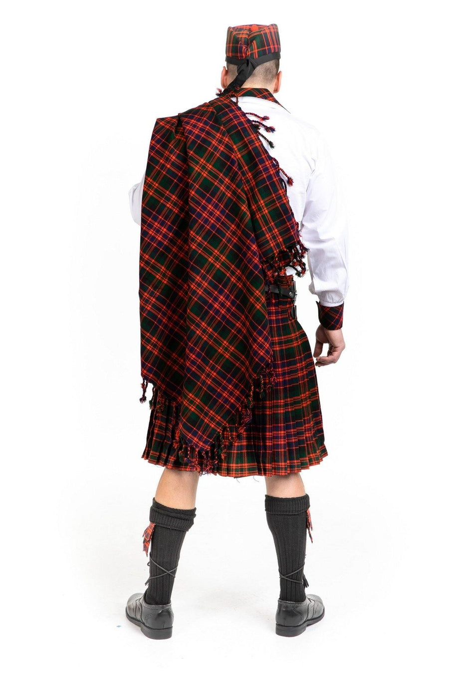 MacDonald Tartan Kilt - Back