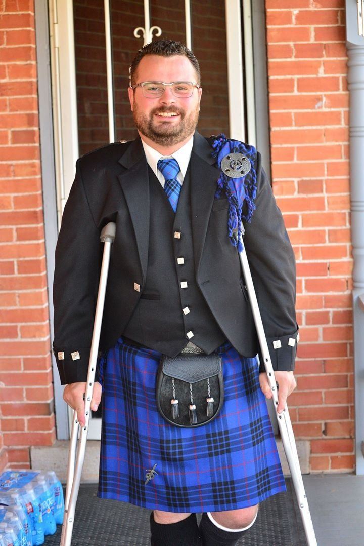 Tenue de kilt de mariage avec veste Argyll (11 pièces)