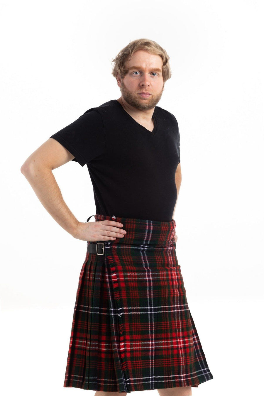 Wilson Tartan Kilt - Right side view