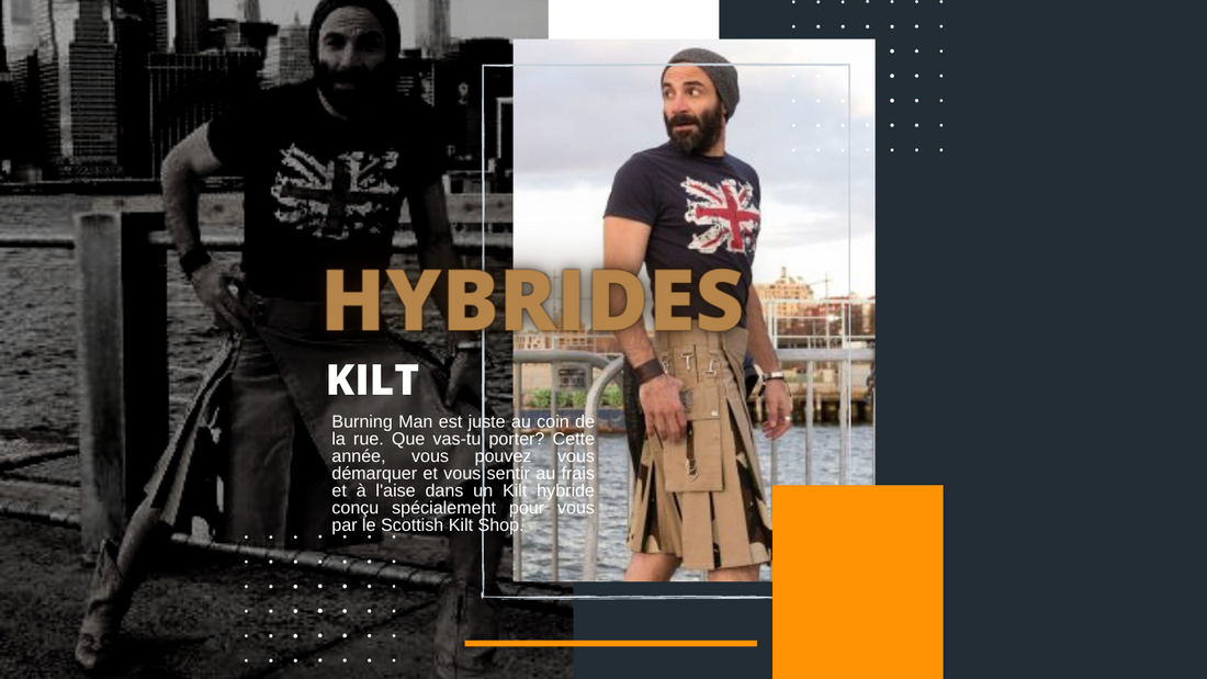 Un Look Unique et élégant avec les Kilts Hybrides au Burning Man