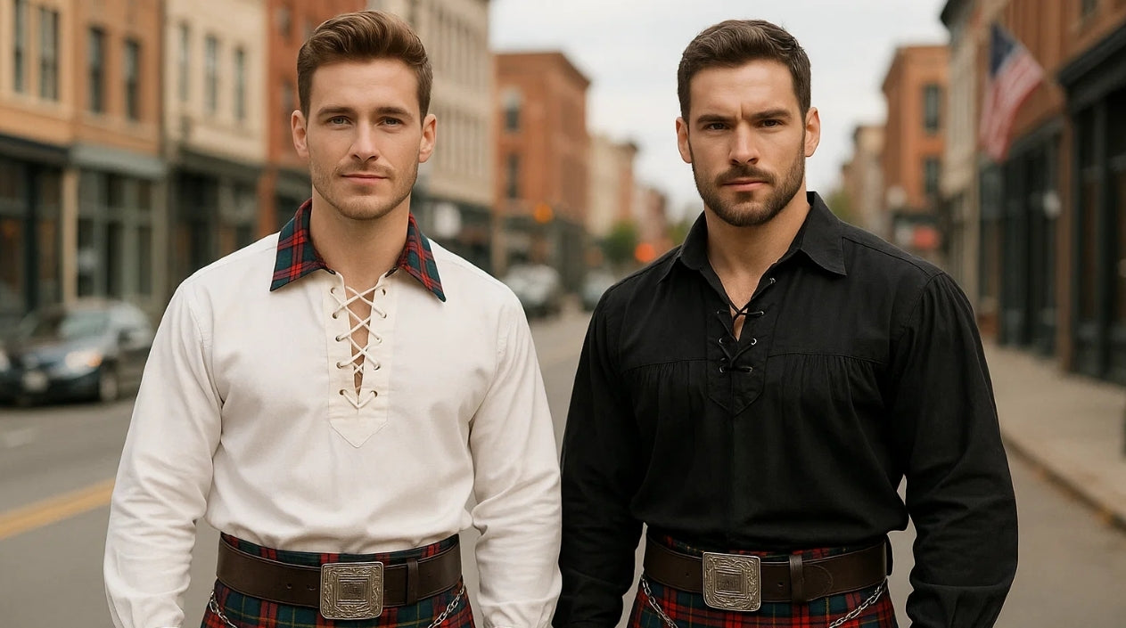 Chemises Jacobite Ghillie