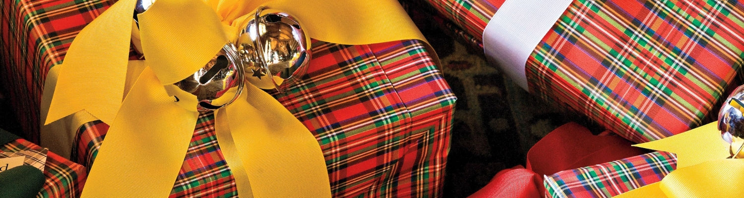 Holiday tartan gifts
