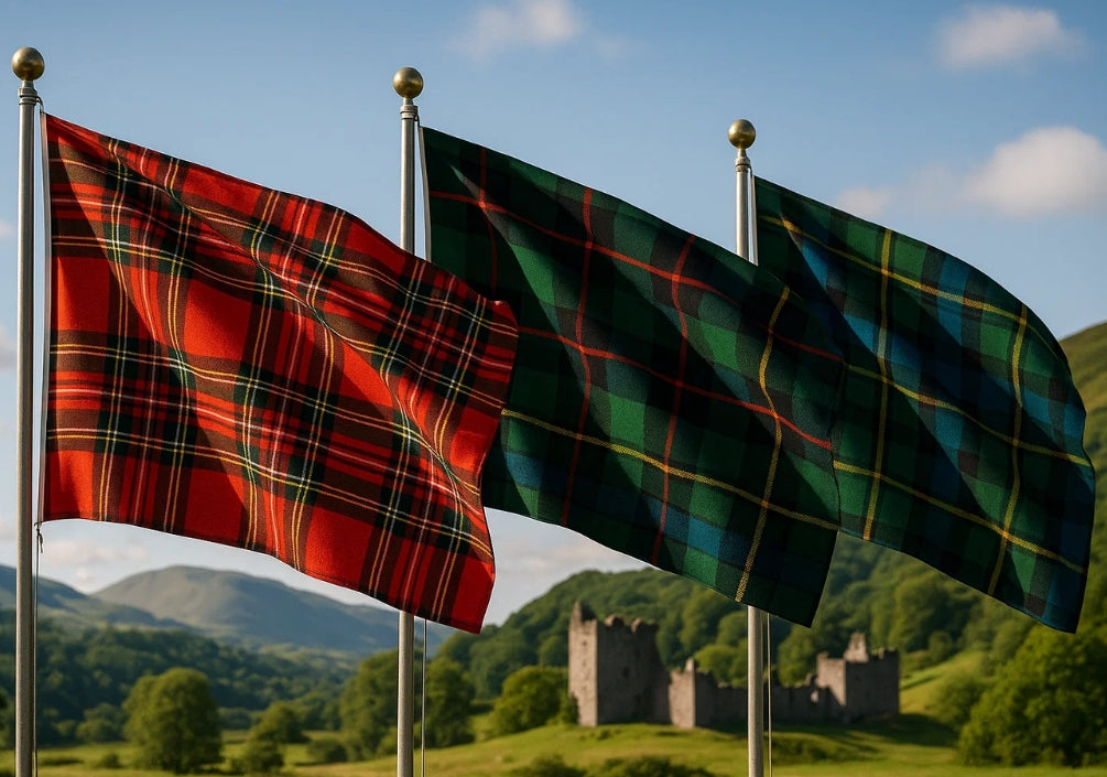 Drapeaux tartan