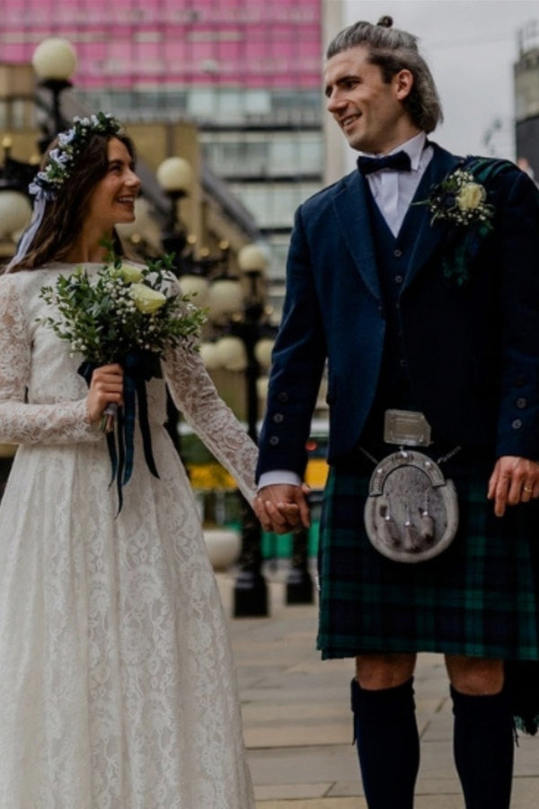 Wedding Party Kilt Outfits