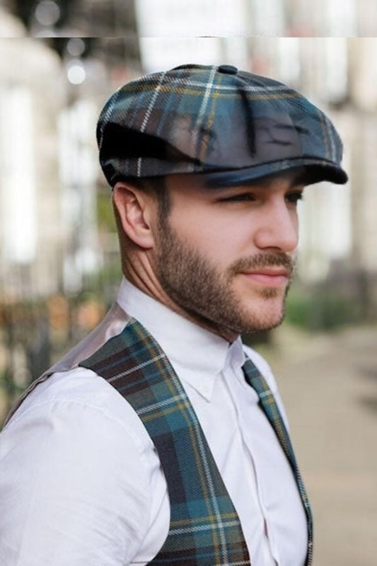 Buchanan 8 Quarter Tartan Cap
