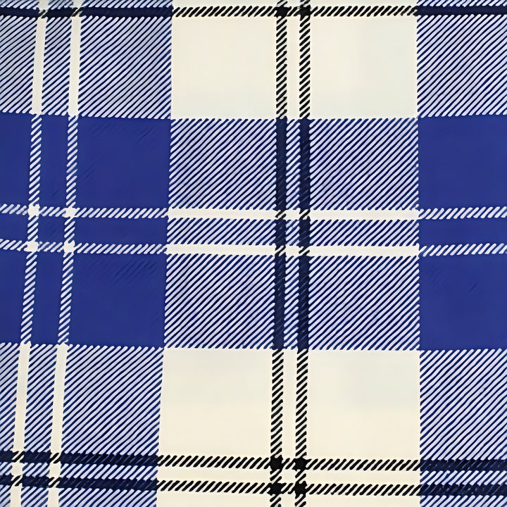 Ailsa Dress Navy Tartan