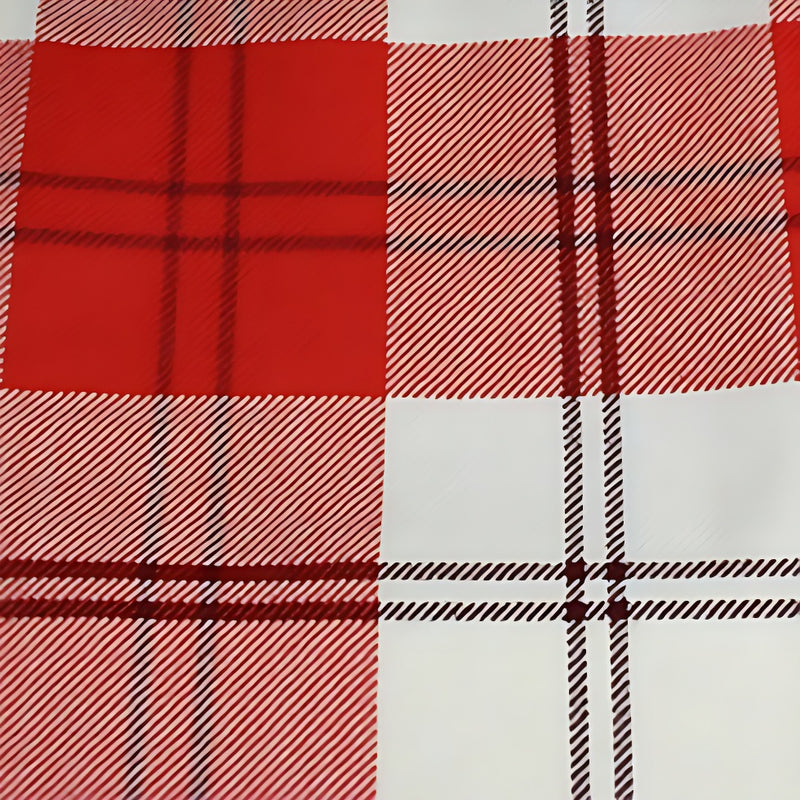 Ailsa Dress Red tartan swatch