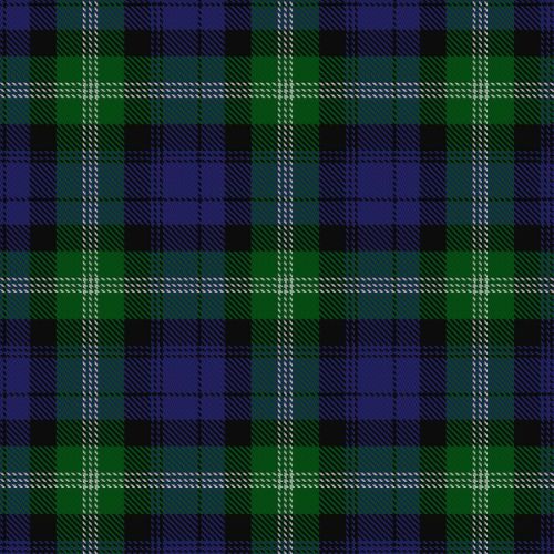 Baillie of Polkemmet Tartan swatch