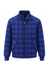Tartan Quilted Harrington Jacket