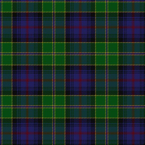 Baron of Greencastle Hunting tartan swatch