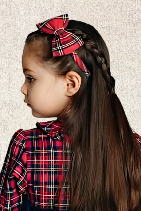 Big Bow Tartan Headband