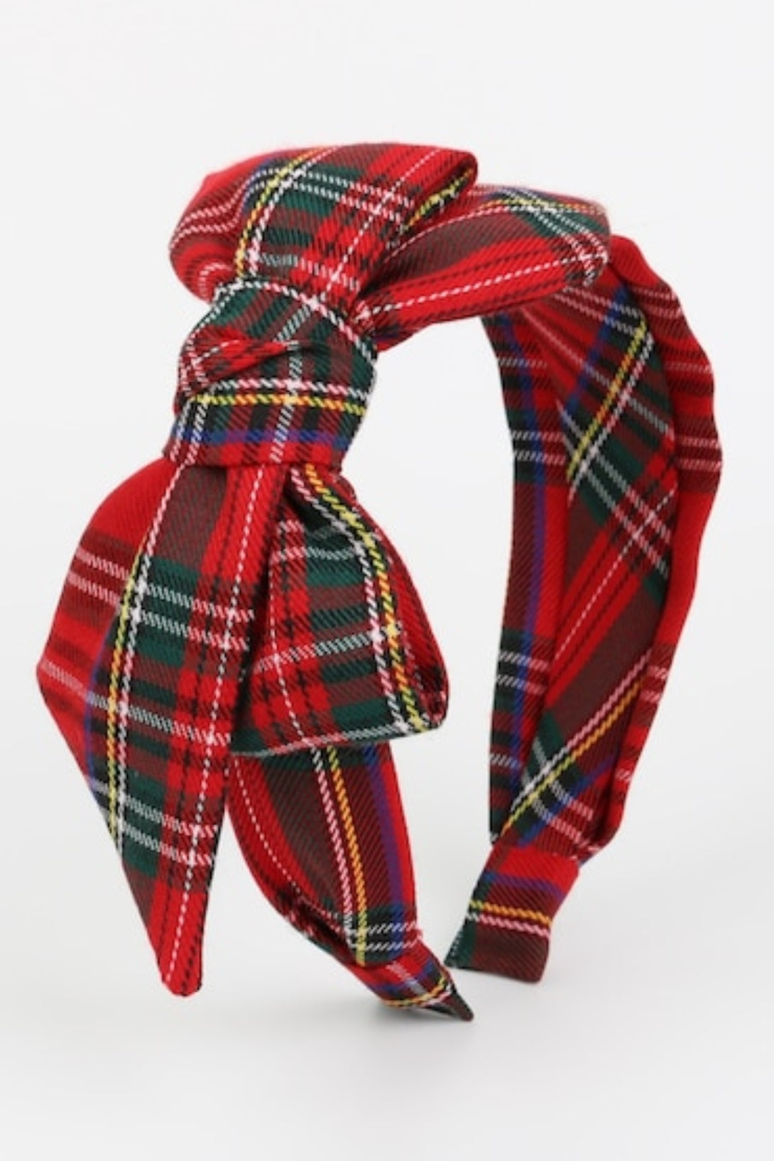 Big Bow Tartan Headband