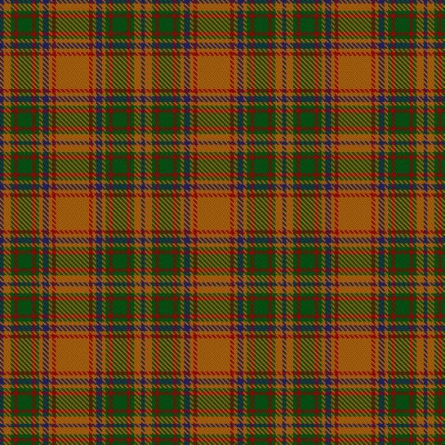 Bird of Paradise tartan swatch