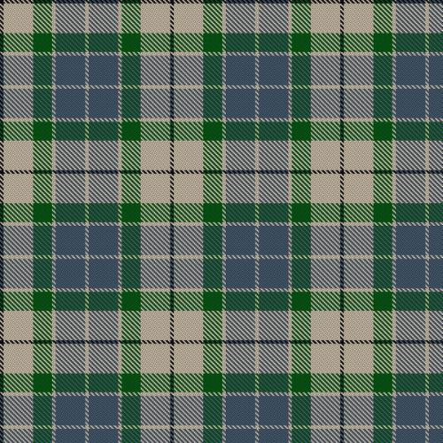 Birnam Blue tartan swatch