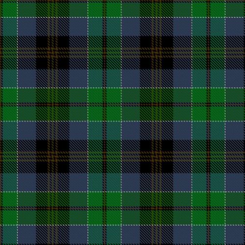 Black Gold Oilfield Tartan