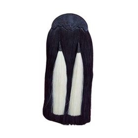 Escarcelle Noir De Kilt De Cheveux De Cheval