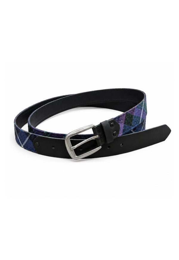 Black Leather Belt Lothian Design