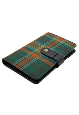 Black Watch Tartan Travel Wallet