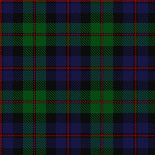 Black Watch Coarse Kilt tartan swatch