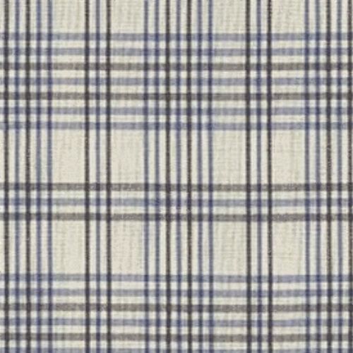 Blue and Cream Check tartan swatch