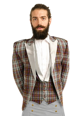 Veste Prince Charlie - Tartan