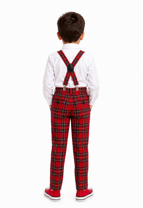 Black Watch Boy's Tartan Braces