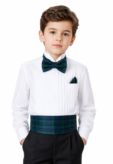 Boy's Tartan Cummerbund