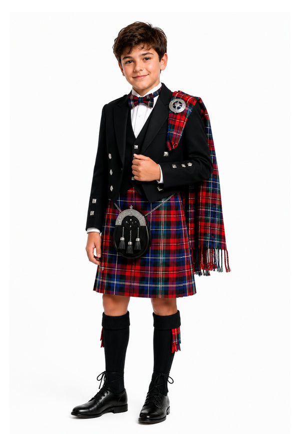 Boy's Tartan Fly Plaid