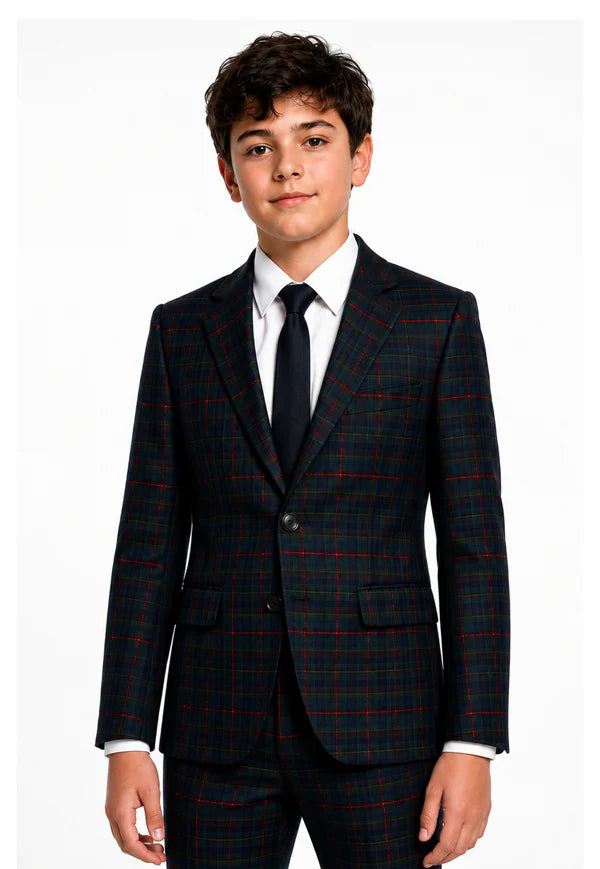 Black Watch Boy's Tartan Jacket