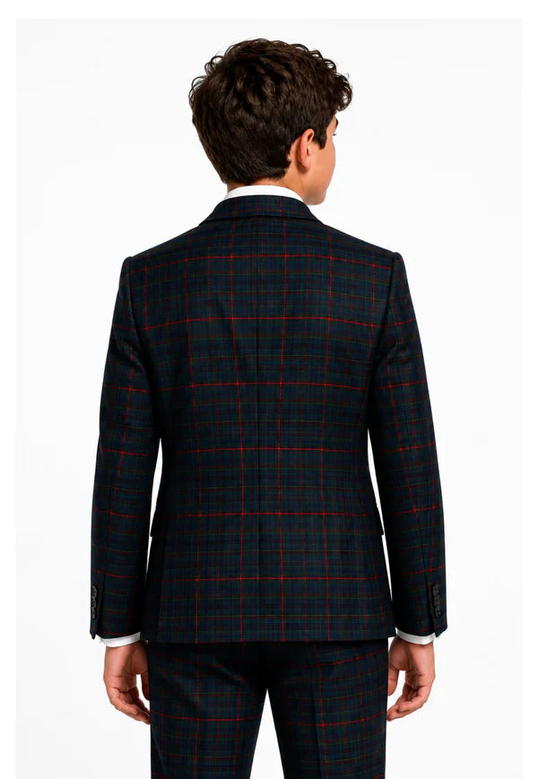 MacKenzie Boy's Tartan Jacket