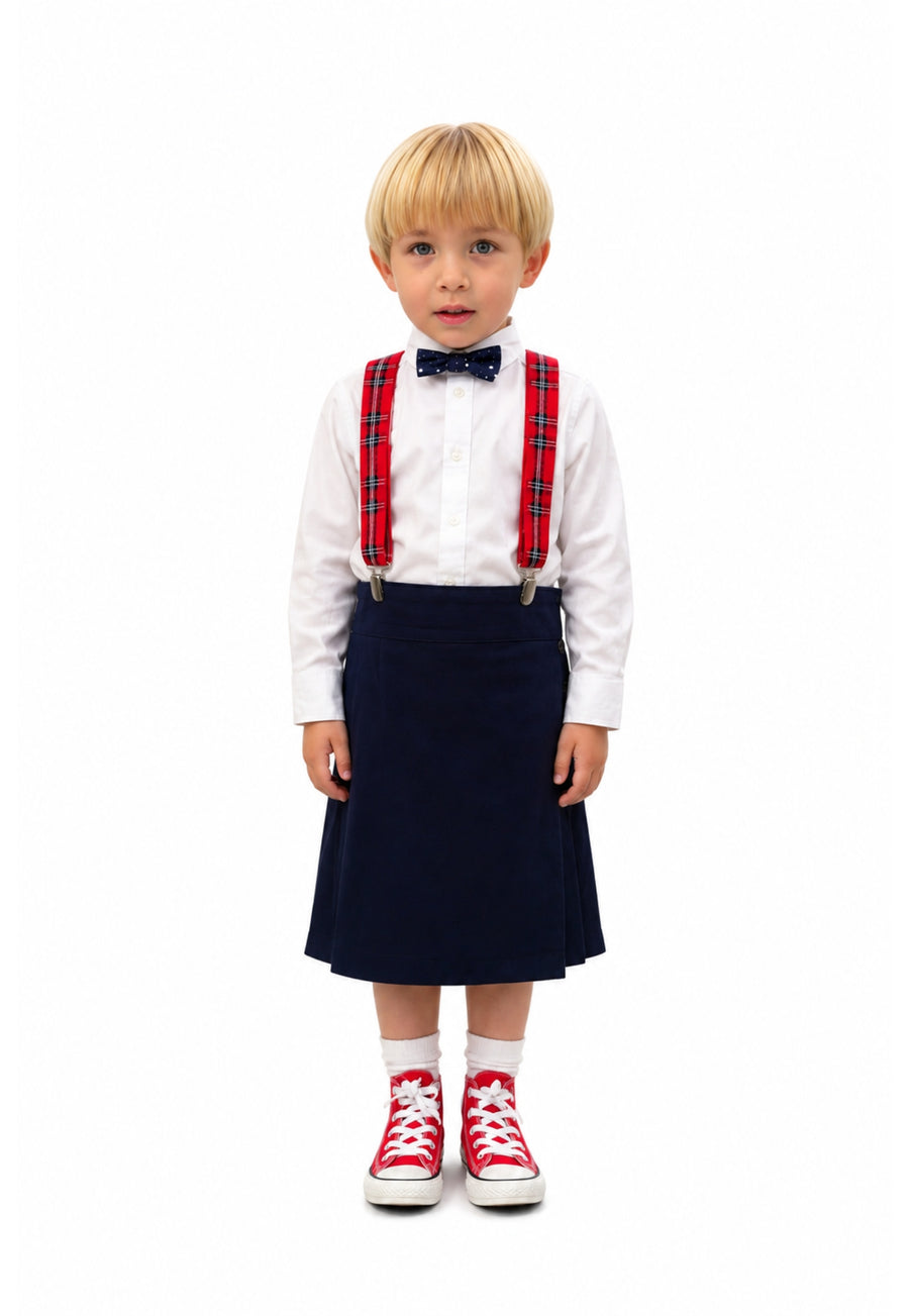 Boy's Tartan Braces