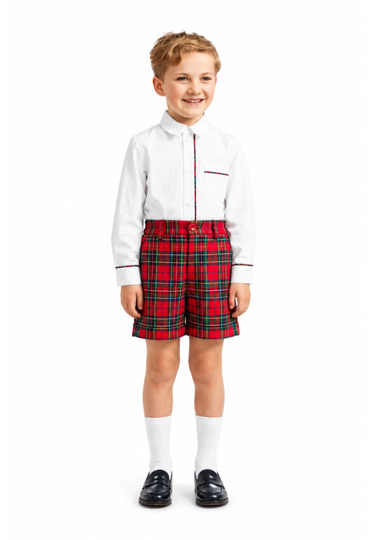 Boy's Tartan Shorts
