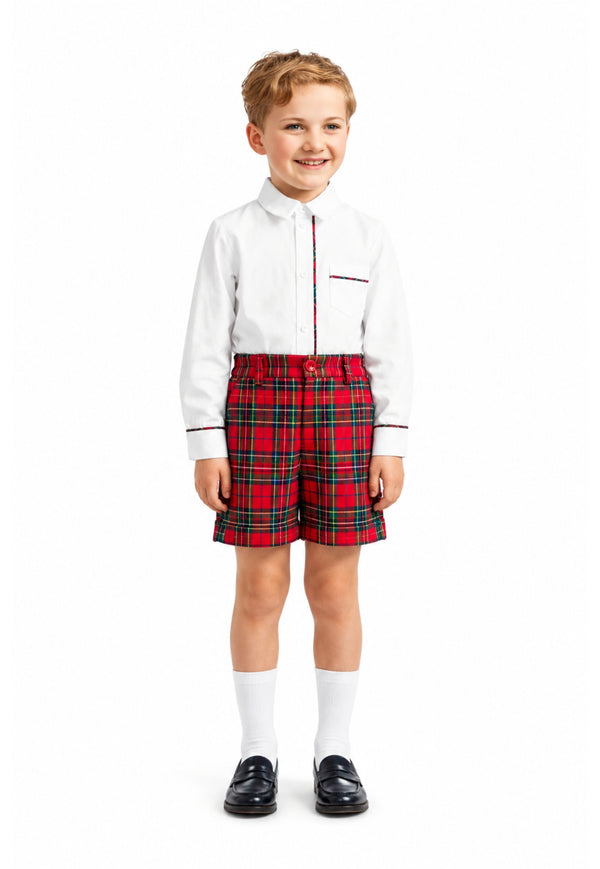 Boy's Tartan Shorts
