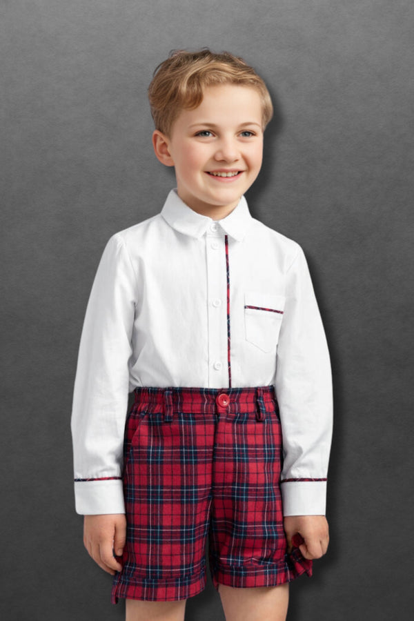 Boy's Tartan Shorts