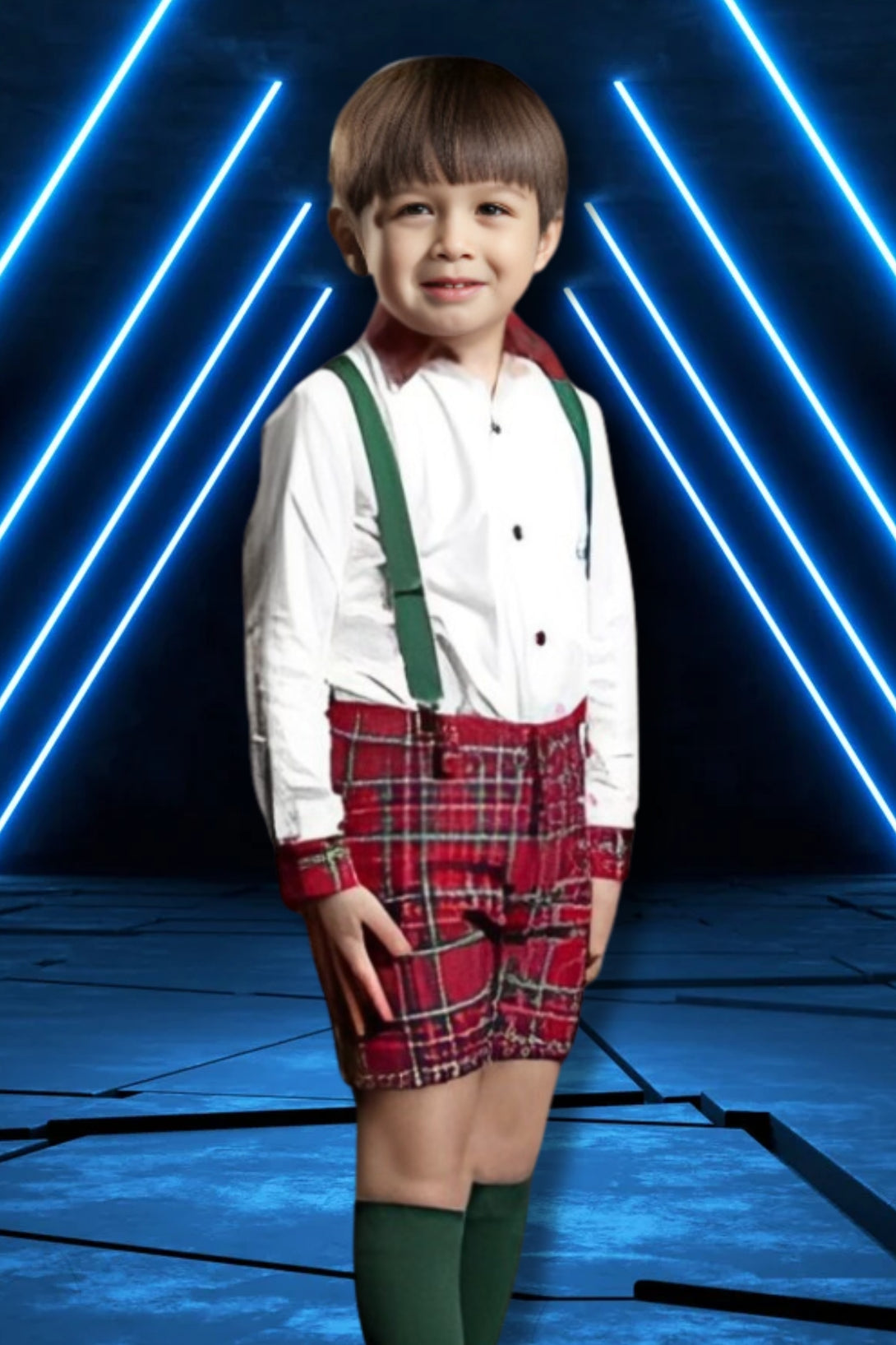 Boy's Tartan Shorts