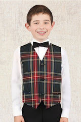 Buchanan Boy's Tartan Waistcoat