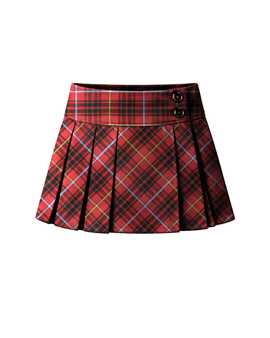 Bruce Baby Girl Tartan Skirt