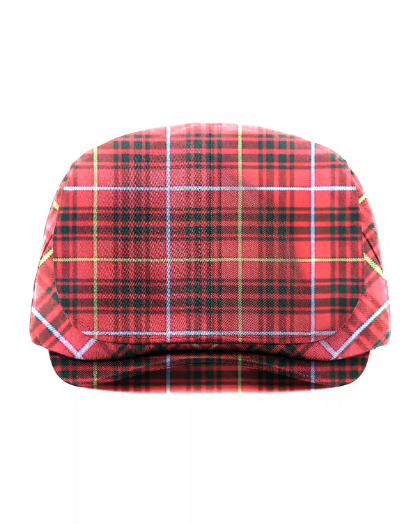Bruce Plaid Flat Cap