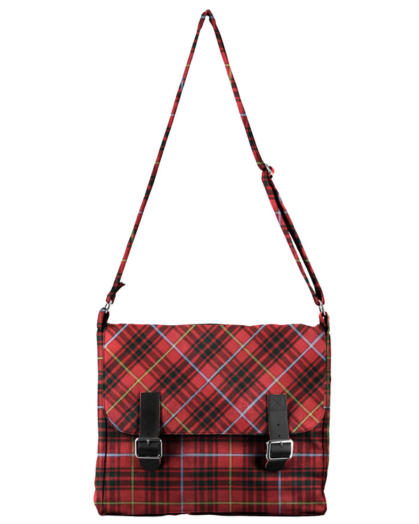 Bruce Tartan Messenger Bag