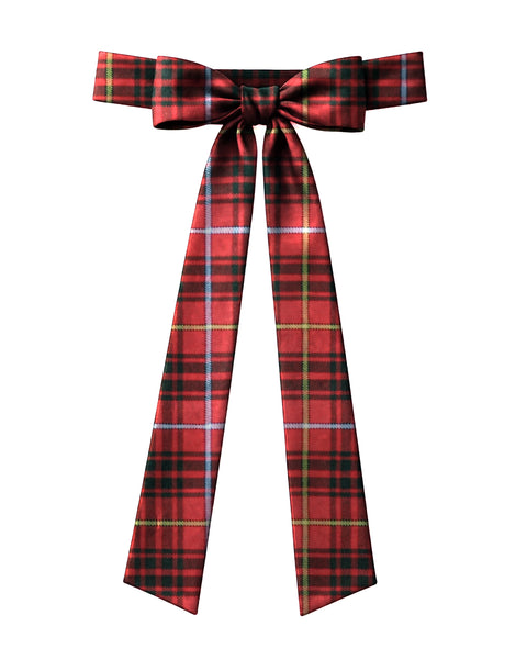 Bruce Tartan Bow Belt