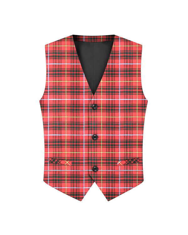 Bruce Boy's Tartan Waistcoat